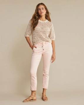 Red Button Blush Tessy Slub Twill Jog Pant SRB4462