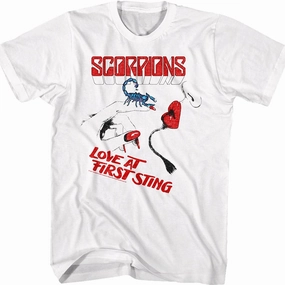 Retro Love At First Sting Scorpions T-Shirt