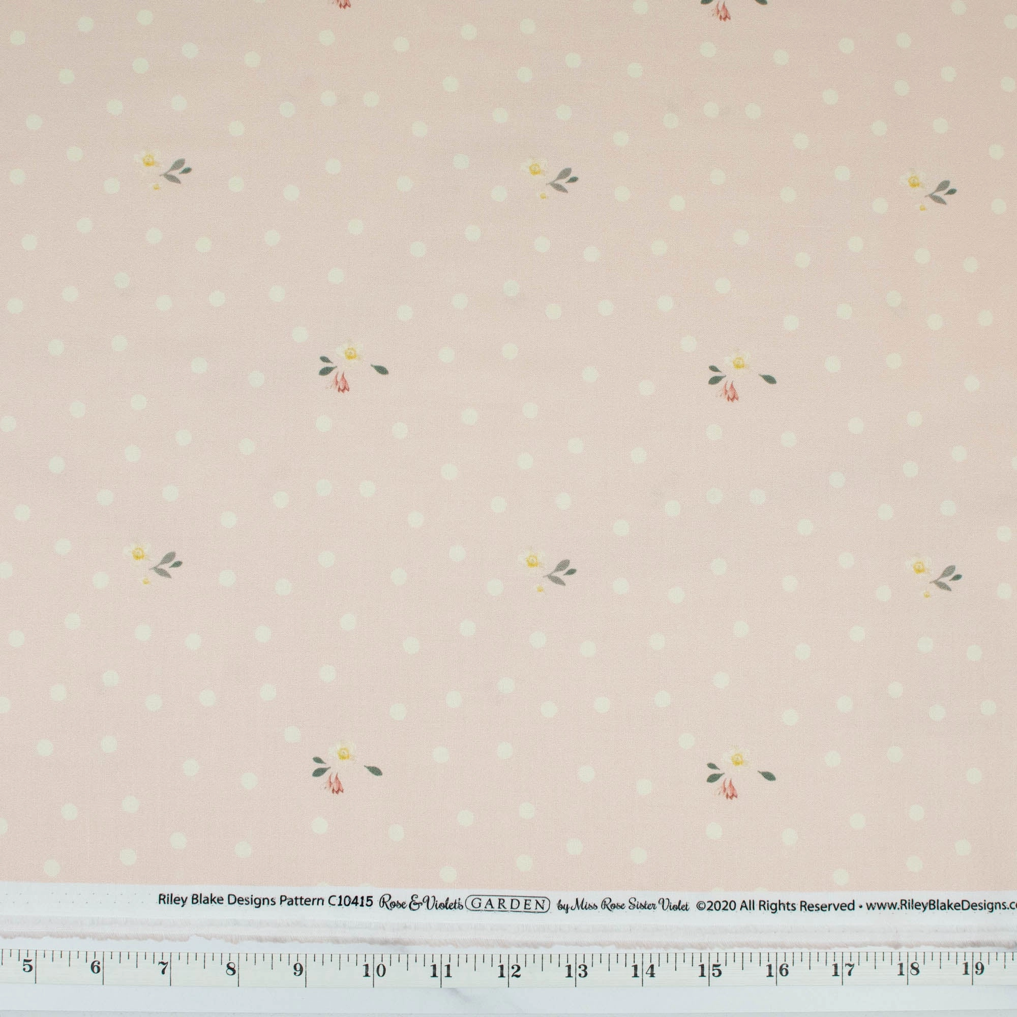 Rose & Violet's Garden - Dots Blush