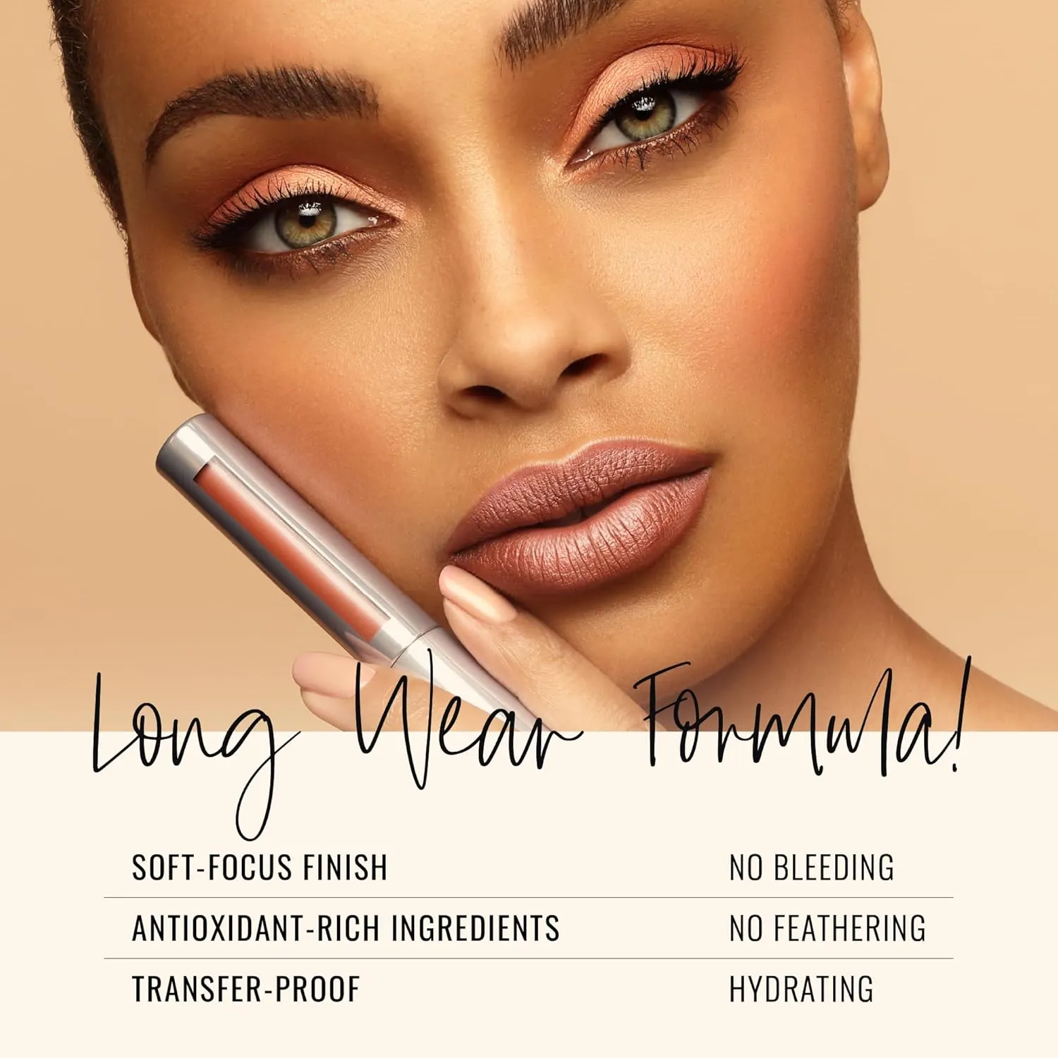 Runway Rogue Silk Glam Liquid Lipstick, Long Wear Frosted Pomegranate Lipstick, ‘Cocktail Hour’