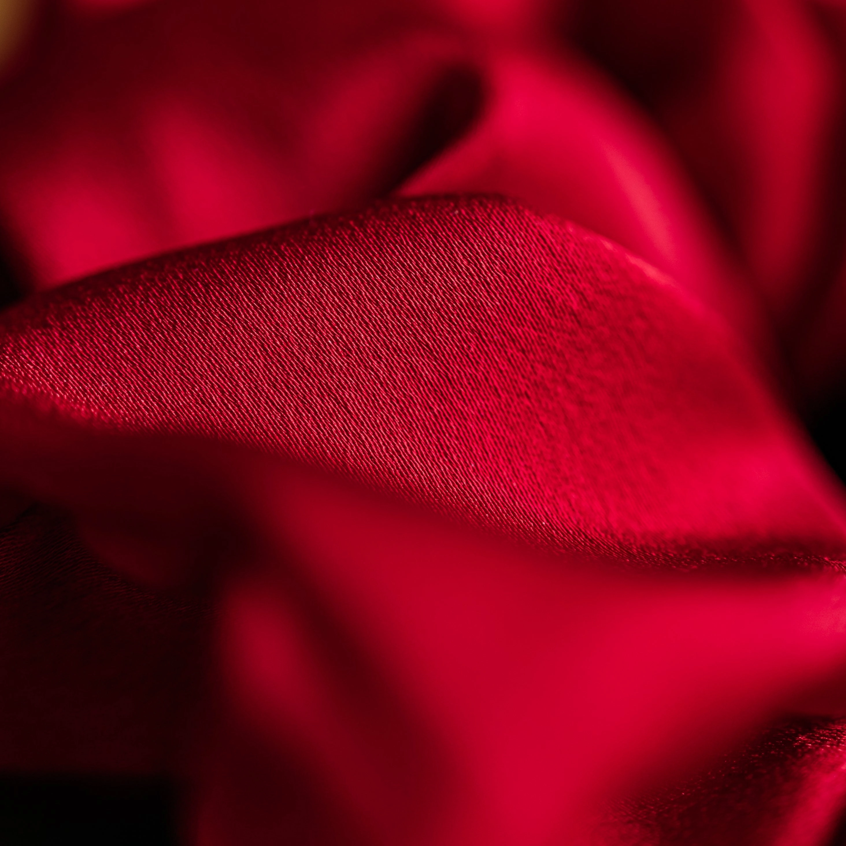 Scarlet Satin XL Scrunchie