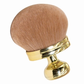 Soft Makeup Brush for Blush and Loose Powder Travel-size for Women's Beauty Routine