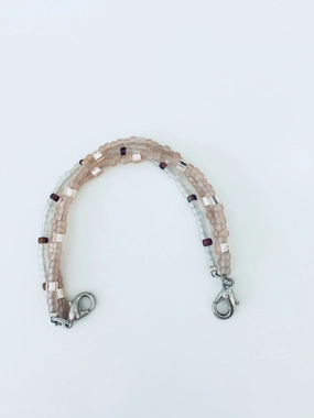 Soft pink 3 strand