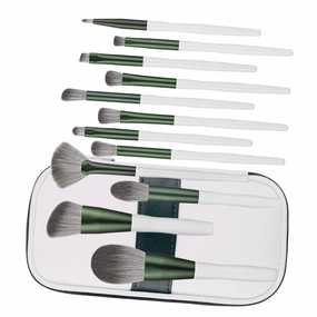 SOIMISS 12-piece Makeup Brush Set Foundation Eye Shadow Blush Cosmetics Kit Smooth Surface for Comfortable Application