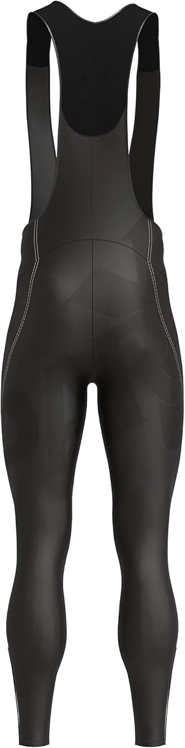 Sparx Men's Long Warm Soft Shell Cycling Thermal Bib Tights Non Padded
