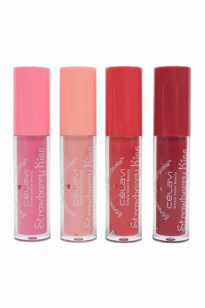 Strawberry Kiss Lip Gloss Set