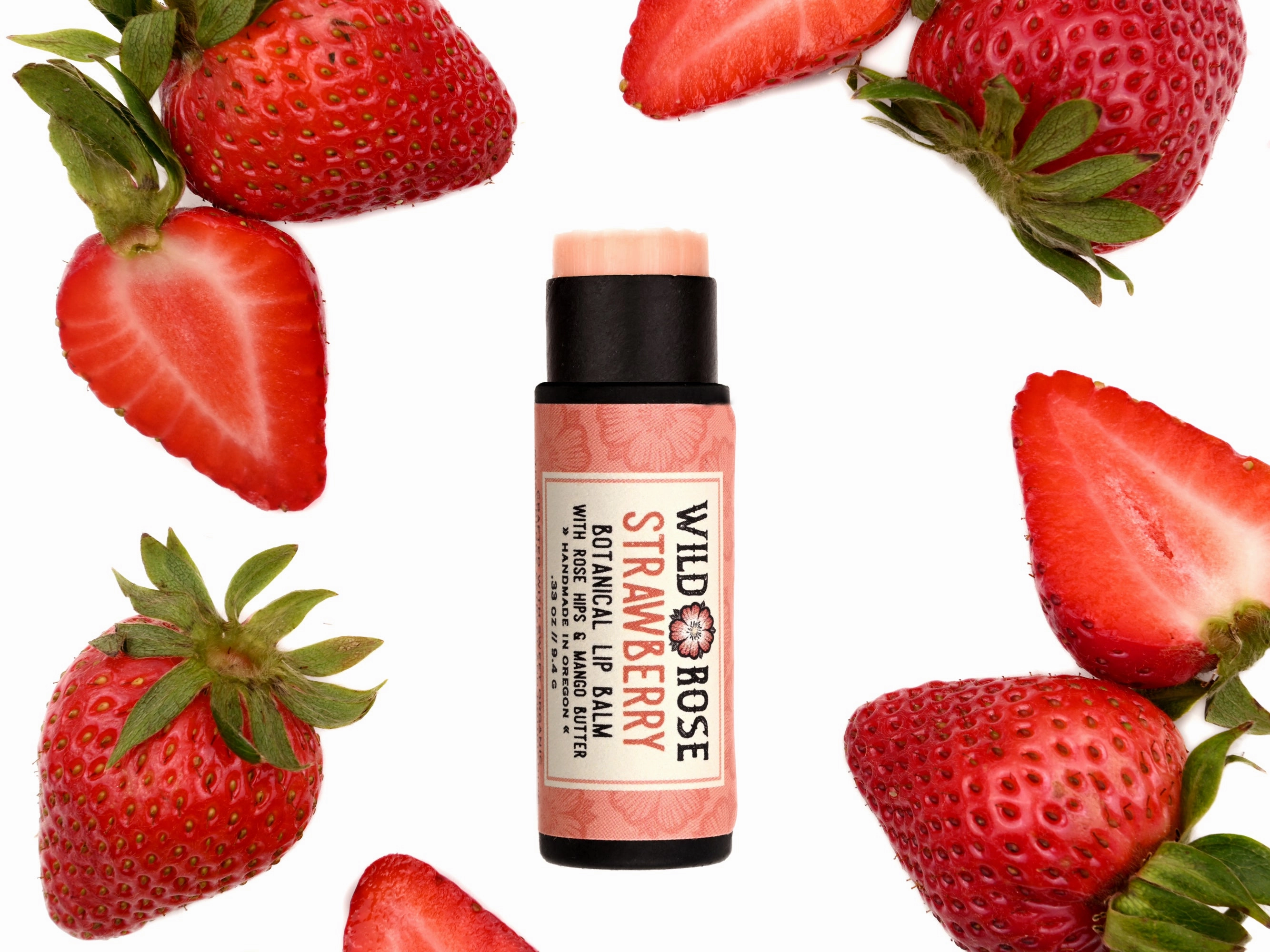 Strawberry <br> Natural Lip Balm - Wholesale