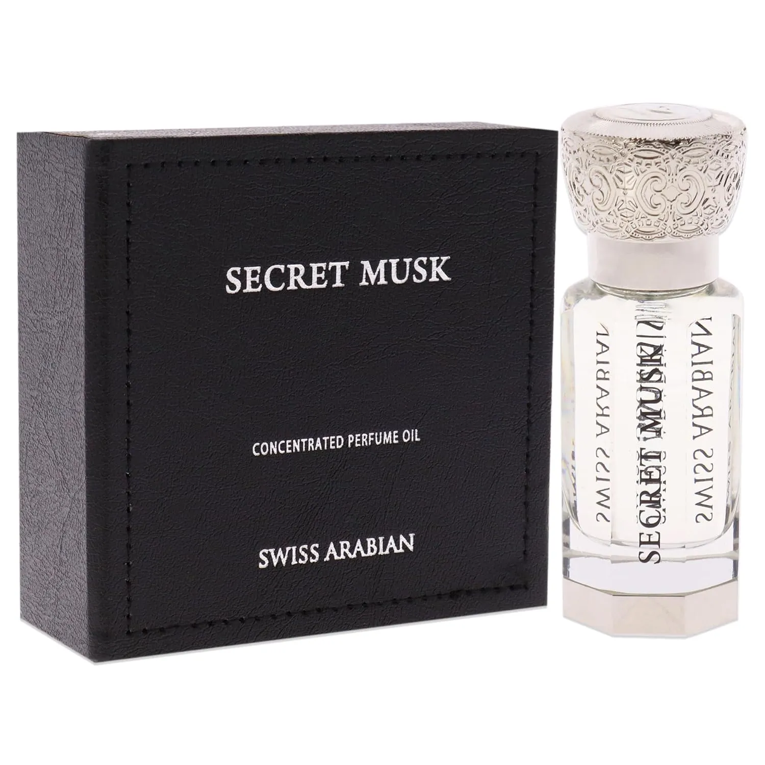 Swiss Arabian Secret Musk - Luxury Products From Dubai - Long Lasting, Addictive Personal Perfume Oil Fragrance - A Seductive Signature Aroma - 0.4 Oz