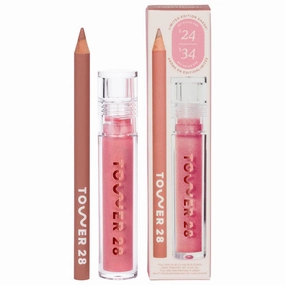 Tower 28 Beauty | Line   Shine Lip Liner and Lip Gloss Set