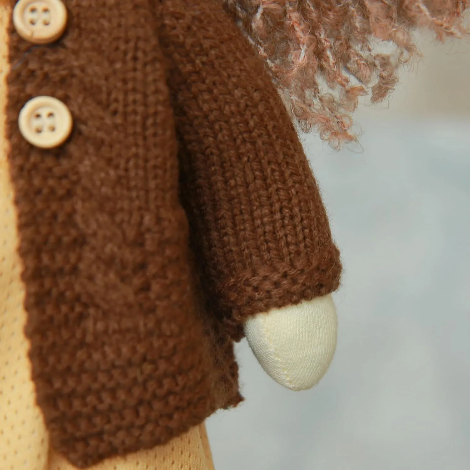 Waldorf Doll Handmade Rag Doll - Personalized Collectors Plush Doll for Kids Birthday Present with Beautiful Present Box-Amelia 12"
