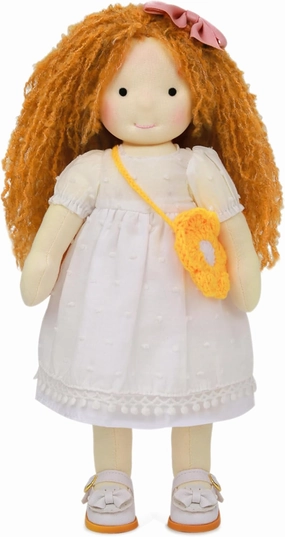 Waldorf Handmade Rag Doll - Personalized Collectors Plush for Kids Birthday Present With Beautiful Present Box-Fairy 12"