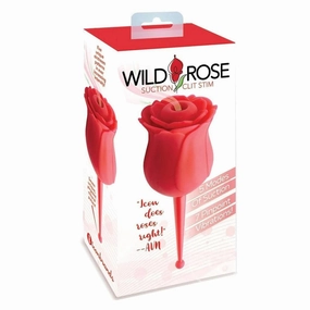 Wild Rose Le Point Air Pulse Stimulator - Red