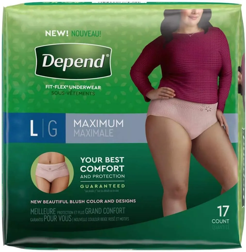 Women's Fit Flex- Large - (1 Package)