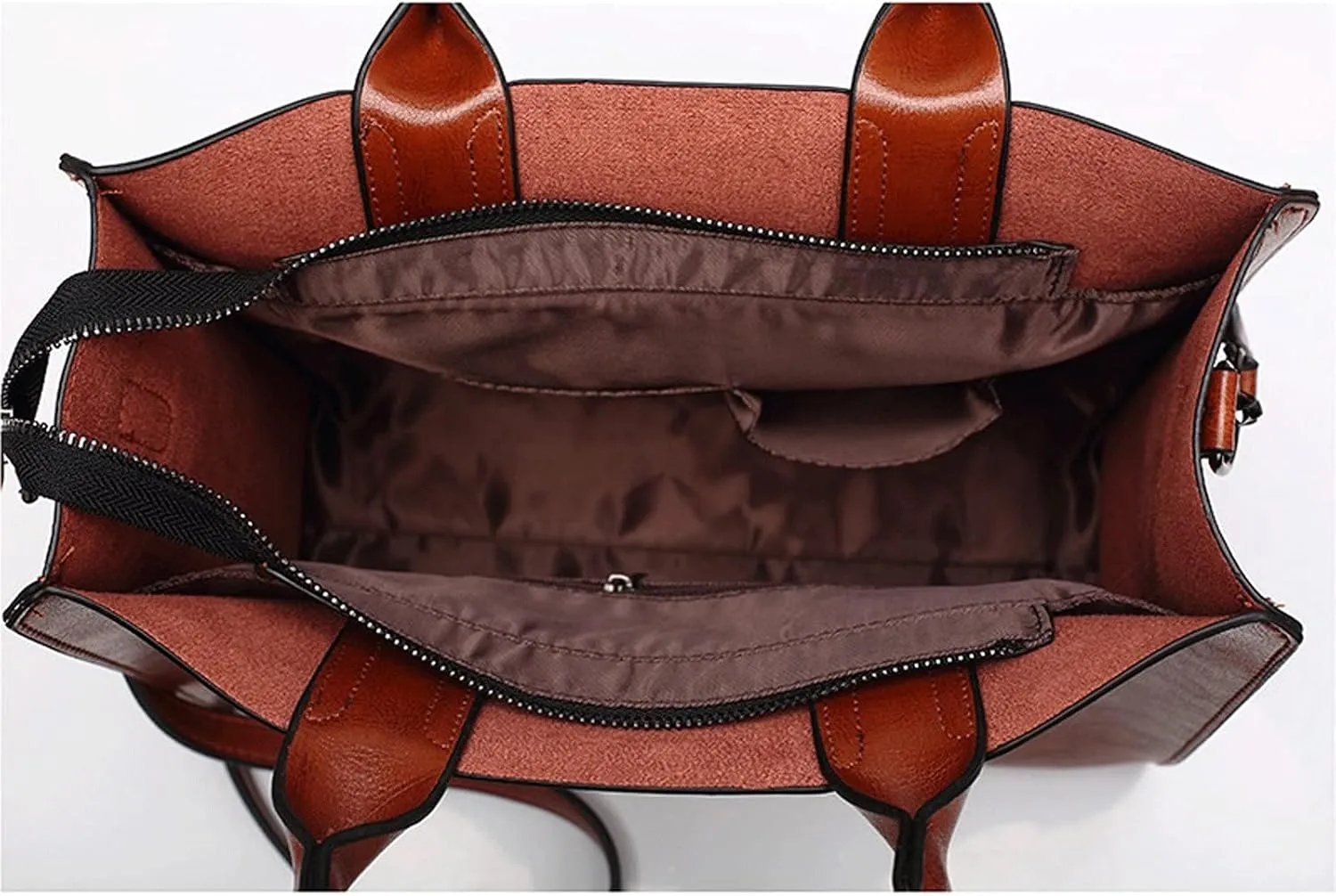 Women's Handbags Women Leather Bags Women's Vintage Handbag Casual Female Bag Tote Ladies Shoulder Bag Large Messenger Bag(Green)