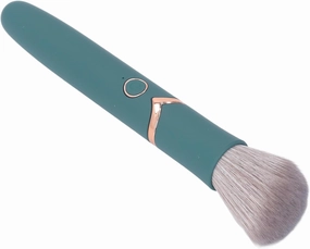 Yosoo Electric Makeup Brush with Soft 10 Levels Vibration Frequency, Waterproof, Compact and Quiet, Versatile and Efficient for Contouring, Highlight and Airbrush Electric